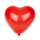 100 Ballons coeurs rouges 32 cm