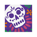 16 Serviettes en papier Dia de los Muertos