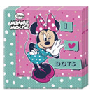 20 Serviettes en papier Minnie 33 x 33 cm