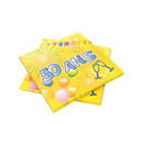 20 Serviettes en papier anniversaire fiesta 50 ans 33 cm