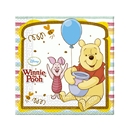 20 Serviettes en papier Winnie l\'ourson™ 33 x 33 cm