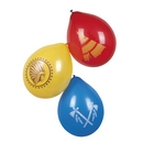 6 Ballons indiens 25 cm