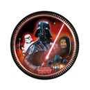 8 Assiettes en carton Dark Vador Star Wars 23 cm