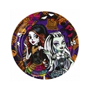 8 assiettes rondes en carton Monster High™ 23 cm