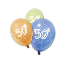 8 Ballons Anniversaire 50 ans