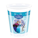 8 Gobelets en plastique La Reine Des Neiges™ 20 cl