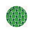 8 petites assiettes carton Saint-Patrick