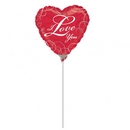 Ballon aluminium I love You Saint Valentin