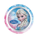 Assiette en plastique La Reine des Neiges 21 cm