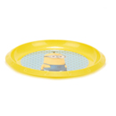 Assiette plastique réutilisable Minions™ 21 cm