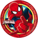 8 assiettes rondes en carton Spiderman™ 23 cm