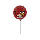 Ballon aluminum Angry Birds™ rouge 23 cm