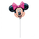 Ballon aluminium visage Minnie™