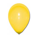 24 Ballons jaunes 25 cm