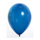 100 Ballons métalliques bleus 29 cm