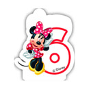 Bougie 6 ans Minnie café™