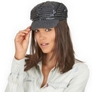 Casquette disco noire adulte