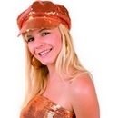 Casquette disco orange adulte