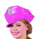 Casquette policière rose adulte