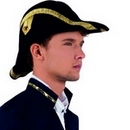 Chapeau bicorne adulte