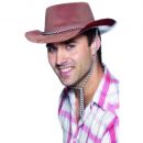 Chapeau cowboy marron homme