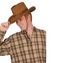 Chapeau cowboy marron adulte