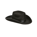 Chapeau de cowboy noir adulte