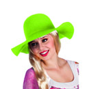 Chapeau estival vert clair femme