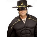 Chapeau et masque Zorro™ adulte