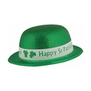 Chapeau melon pailletté Saint Patrick