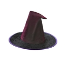 Chapeau toile araignée violet femme Halloween