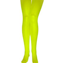 Collants vert fluo adulte