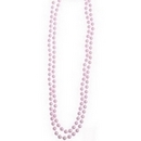 Collier perles roses