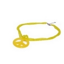 Collier hippie jaune