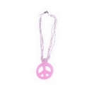 Collier hippie rose