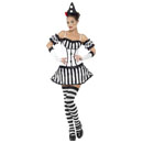 Déguisement clown mime sexy femme