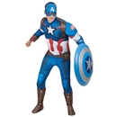 Déguisement adulte luxe Captain America™ movie 2