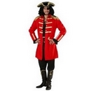 Déguisement capitaine pirate rouge homme