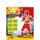 Déguisement enfant Power Rangers rouge taille 7 à 8 ans