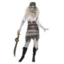 Déguisement fantôme pirate femme Halloween