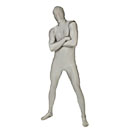 Déguisement Morphsuits™ argent adulte