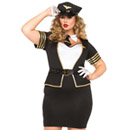 Déguisement pilote de l\'air femme grande taille