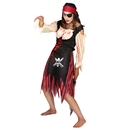 Déguisement pirate zombie adulte Halloween pour femme