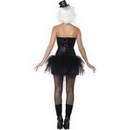 Déguisement squelette poitrine ouverte femme Halloween