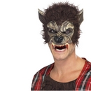 Demi masque loup garou adulte