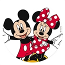 Disque azyme 20 cm Mickey & Minnie™