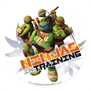 Disque azyme 20 cm Tortues Ninja