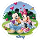 Disque azyme 20 cm Mickey et Minnie™