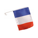 Drapeau pour voiture supporter français