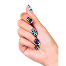 Faux ongles adhésifs fantasy tribal femme